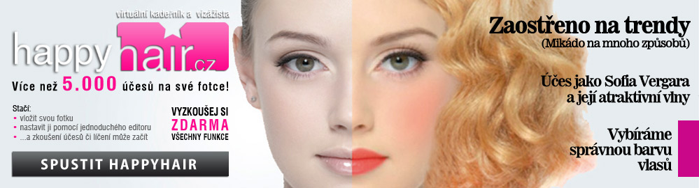��esy Happyhair - Virtu�ln� viz�ista